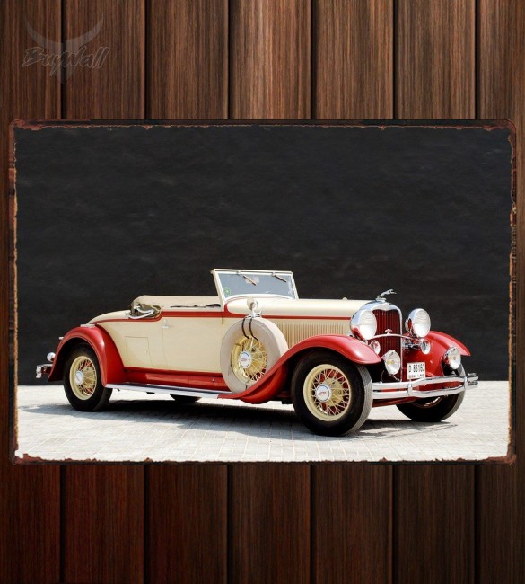 Металлическая табличка Lincoln Model K Convertible Coupe Металлическая табличка Lincoln Model K Convertible Coupe